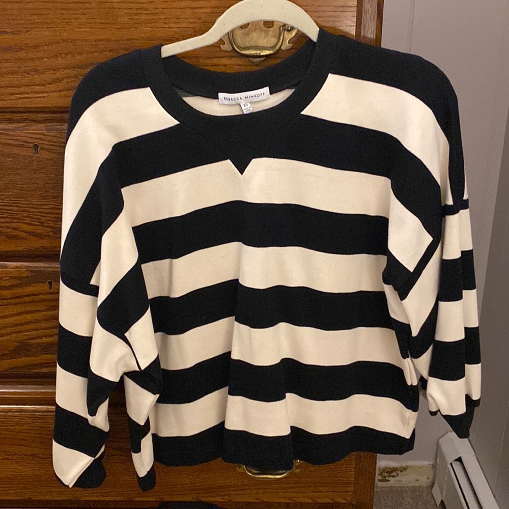 Rebecca Minkoff Stripes Sweatshirt
